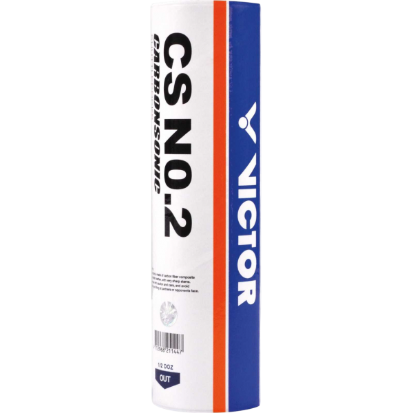 TUBE VOLANTS PLUMES BADMINTON VICTOR CARBONSONIC N°2